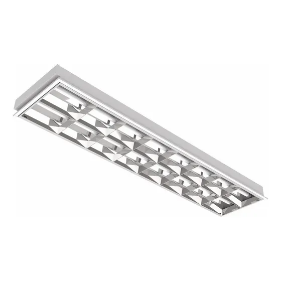 Luminária Calha Com 2 Lâmpadas Tubular Led T8 120cm