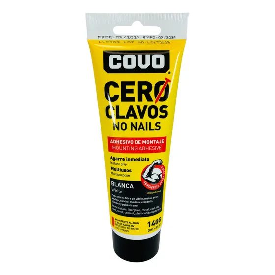 Pegamento Adhesivo Cero Clavos 140g No Mas Clavos