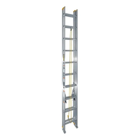 Escalera De Aluminio Extensión 20 Escalones Surtek Ee20 Color Gris