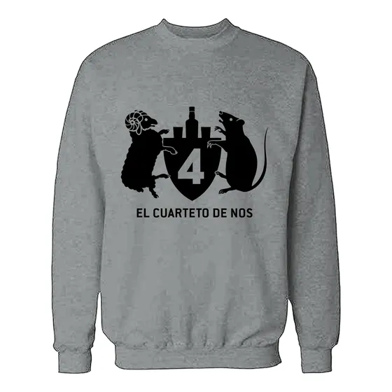 Buzo Cuarteto De Nos  Memoestampados