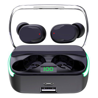 Fone De Ouvido Tws Sem Fio Bluetooth Com Power Bank Embutido Fone De Ouvido Tws Sem Fio Bluetooth Com Power Bank Embutido