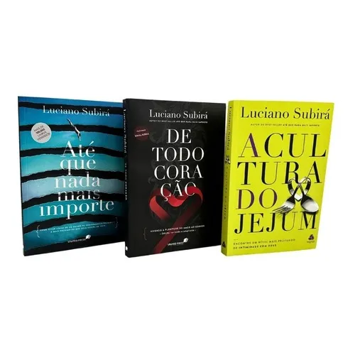 Box 3 Livros Luciano Subirá, De Luciano Subirá. Editora Hagnos, Capa Mole Em Português
