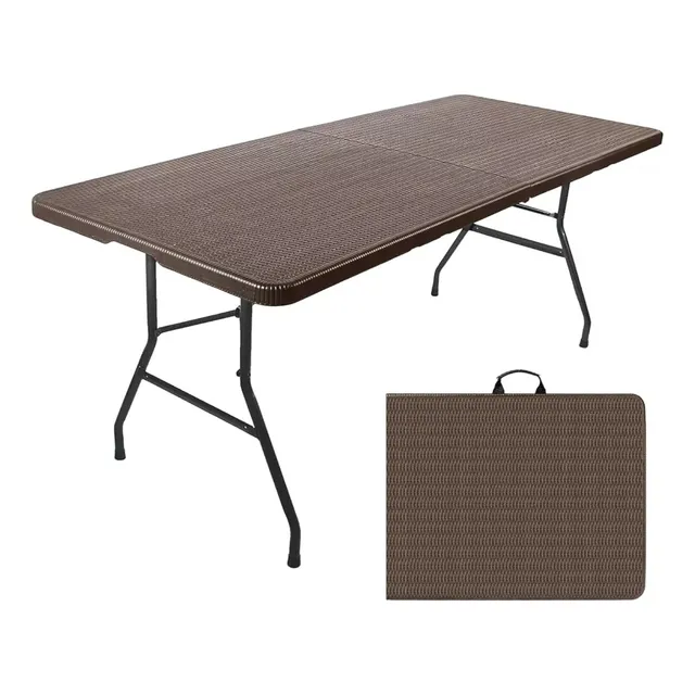 Tablón Plegable De Plástico 1.80 Metros Rattan Z - T9728