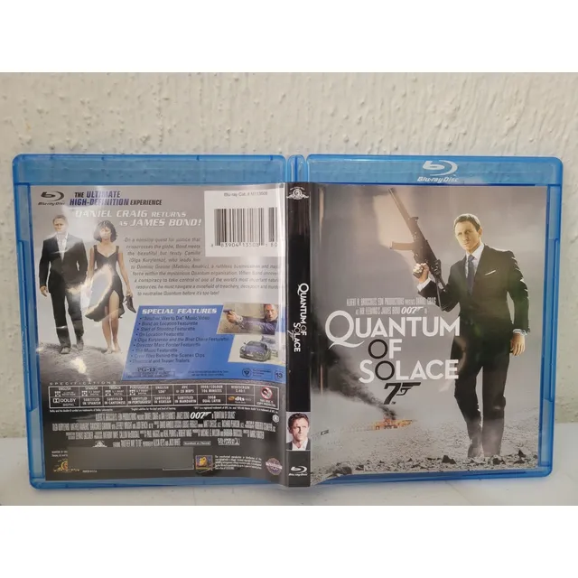 Quantum Of Solace 007 James Bond Blu Ray