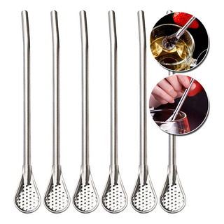 Kit 6 Bomba Canudo Chimarrão E Tereré Aço Inox Não Enferruja Kit 6 Bomba Canudo Chimarrão E Tereré Aço Inox Não Enferruja