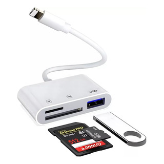 Adaptador Otg Usb 3.0 3 En 1, Compatible Con iPhone Adaptador Otg Usb 3.0 3 En 1, Compatible Con iPhone
