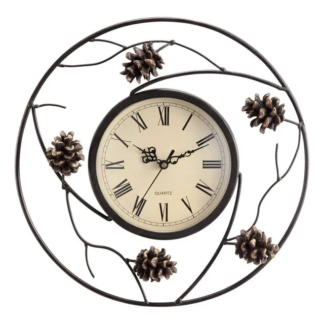 Reloj Pared Color Blanco 2.5  X 12.5 