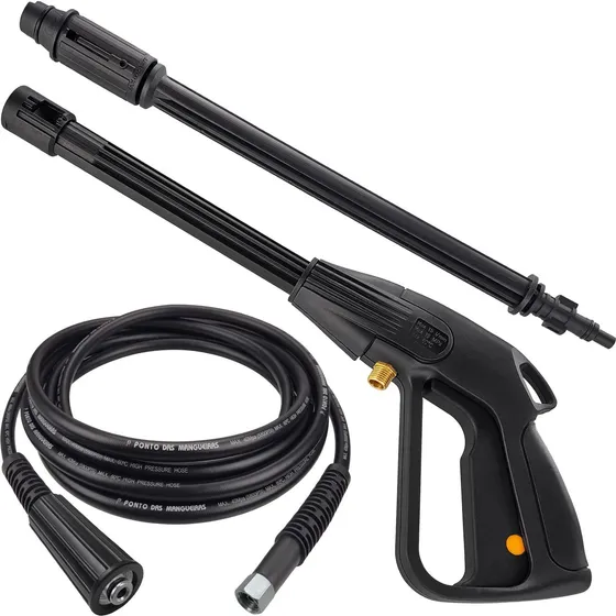 Pistola Mangueira 4 Mts Lavadora Jactoclean J6000 Jacto 6000