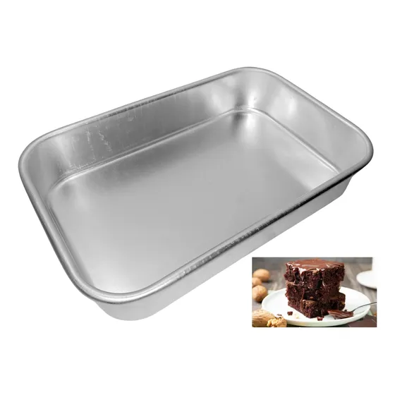 Tortera Cuadrada, Bandeja Para Pasticho, Molde Hornear Econo