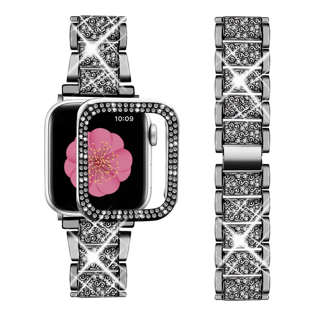 Compatible   Watch Band 44 Mm  Estuche  Joyas Mujer Bli...