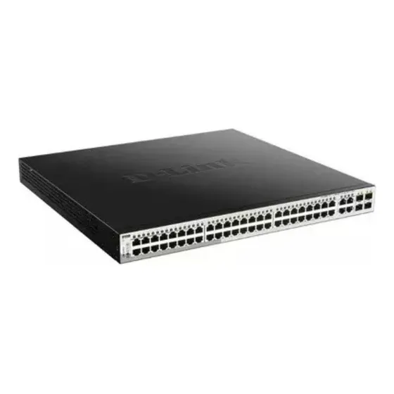 Switch Poe 48 Puertos Gigabit Con 4 Puertos 10gb D-link