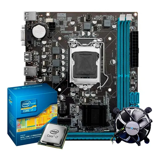 Kit Upgrade I7 3770 + Placa Mãe + Cooler + Placa De vídeo 2g