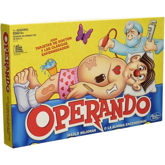 Juego De Mesa Operando Hasbro Jack Niños