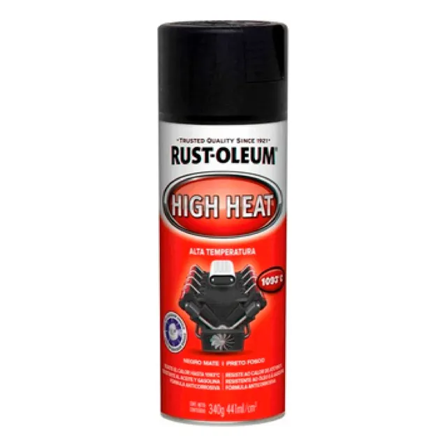 Pintura Aerosol Alta Temperatura 1093° Rust Oleum | K37