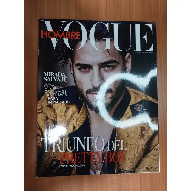 Revista Vogue Hombre Maluma Otoño Invierno 2017 Lujo Moda