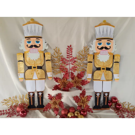 Cascanueces De Navidad Soldaditos De Navidad Decoración