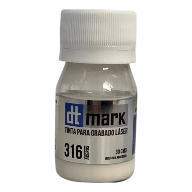 Pasta Tinta Dtmark 30cc Grabado Láser Metales Envío Rápido