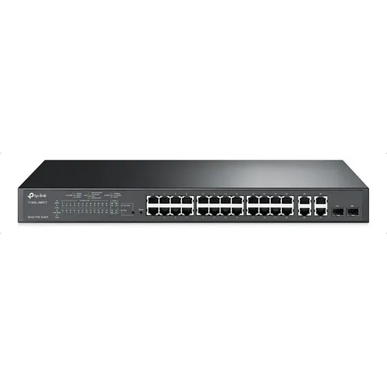 Switch Tp-link 24 Portas Poe+ T1500-28pct - Tl-sl2428p
