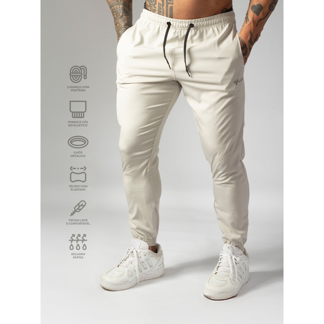 Calça Jogger Masculina Tactel Slim Fit Calça Jogger Masculina Tactel Slim Fit