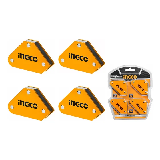 Set De Escuadras Magnéticas X4 10lbs Para Soldar Imantados