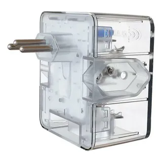 Protetor Clamper Iclamper Energia 3 Lcf, 10a, Transparente Protetor Clamper Iclamper Energia 3 Lcf, 10a, Transparente