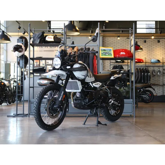Royal Enfield Himalayan 450 - Kamet White - Lanzamiento