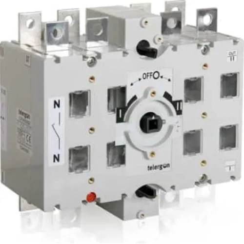 Transferencia Manual De 3 Polos 250 Amp Mando En Puerta