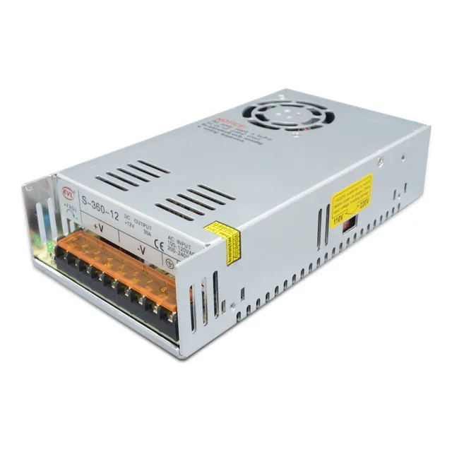 Fuente De Poder Transformador Conmutada 110v-12v 60a Metalic
