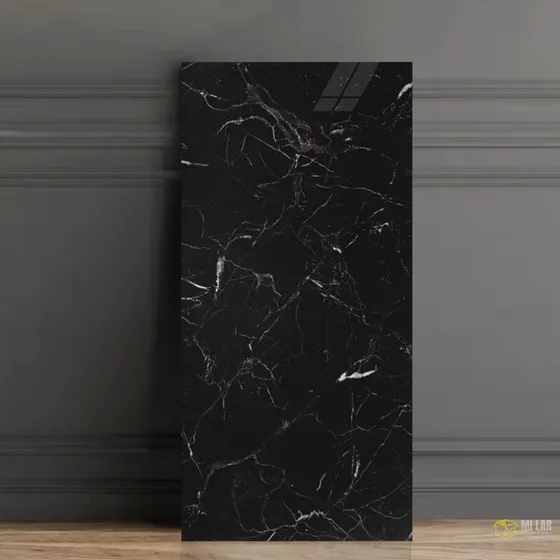30 Painel 3d Revestimento Parede Autocolante 60 X 30 Mármore Cor Mármore preto