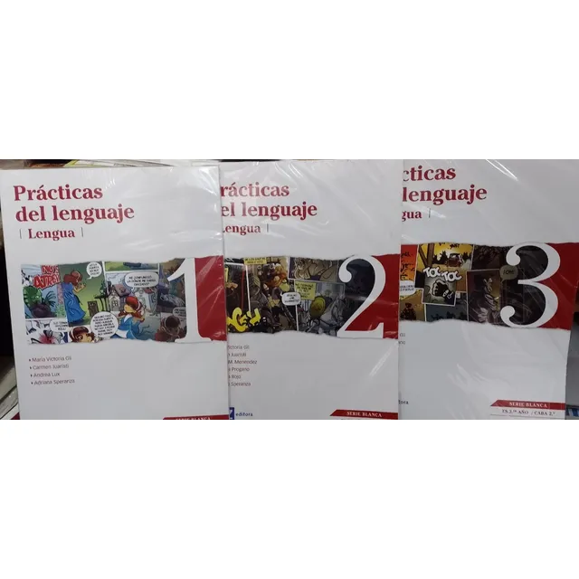 Practica De Lenguaje Lengua 1 + 2+ 3 Az Serie Blanca Nuevos