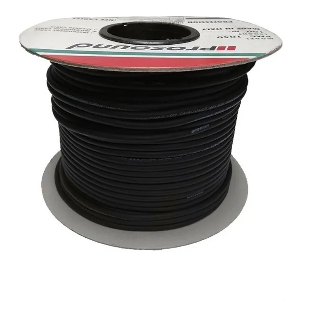 Cable Prosound Balanceado Rollo De 100 Mts Awg 2x24 Pmc-1050