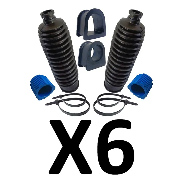 Kit Cajetin/ Guardapolvo Soportes Y Bujes Chevrolet Wagon R