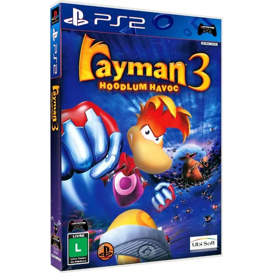 Rayman 3 Hoodlum Havoc Para Ps2 Slim Bloqueado