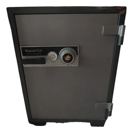 Caja Fuerte Antigua Duamond Safe Nippon Cash Machine Usada.
