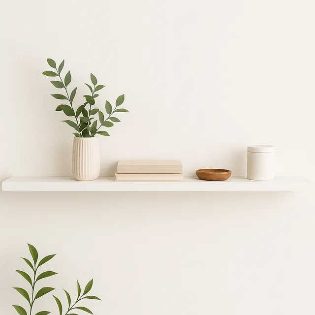 1 Prateleiras 150x20 Mdf Branco Sob Medida