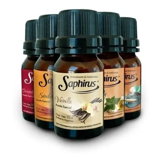 Aceites Esenciales Saphirus Hornillos-humificador X6u