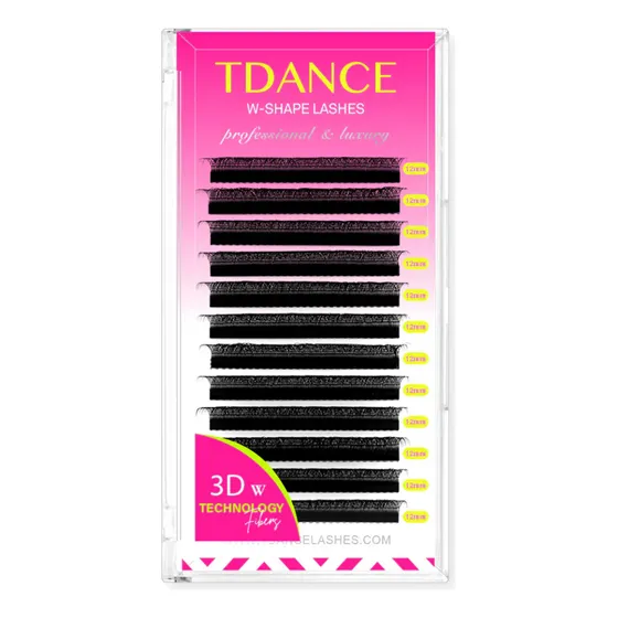 Fibras Tecnológicas 3d W T Dance Para Extensiones De Pestaña
