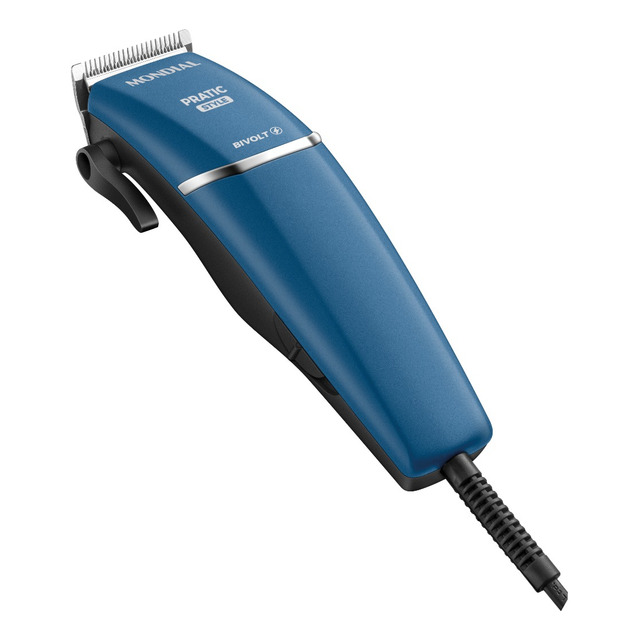 Cortador De Cabelos Pratic Style Mondial Azul Cr-10-bi 127/220v Cortador De Cabelos Pratic Style Mondial Azul Cr-10-bi 127/220v