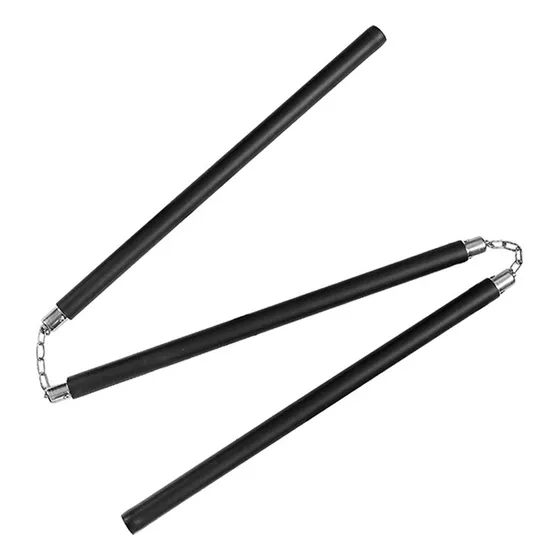 Nunchakus 3 Partes  De Goma Triple Para Practica  