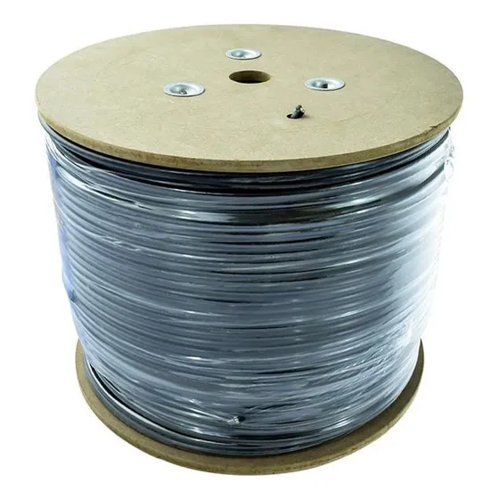 Cable Uso Rudo St 2x12 Negro 100% Cobre 600v Nom 500m Cdc
