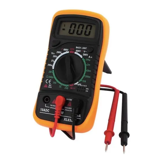 Tester Multitester Multimetro Digital Lcd Xl-830l
