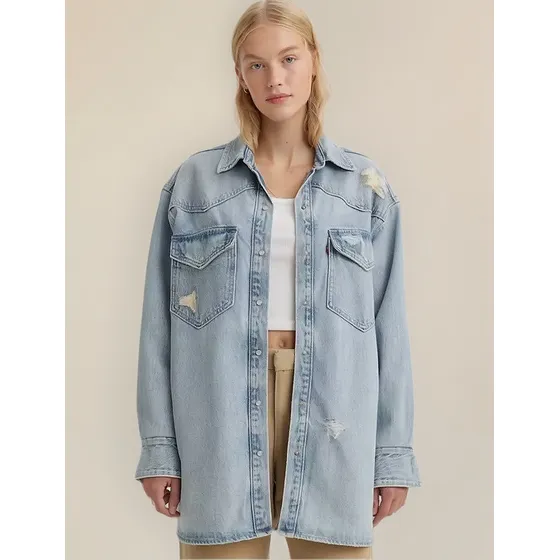 Camisa Dylan Relaxed Western Levis Mujer