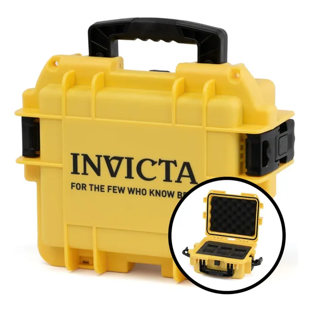 Caja Impacto Invicta  3 Puestos Licht Yellow