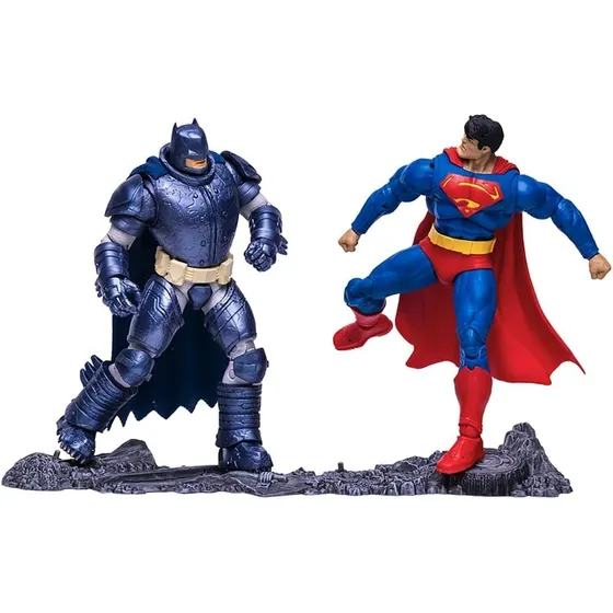 Mcfarlane Dc Superman Vs Batman Dark Knight Returns 2 Pack