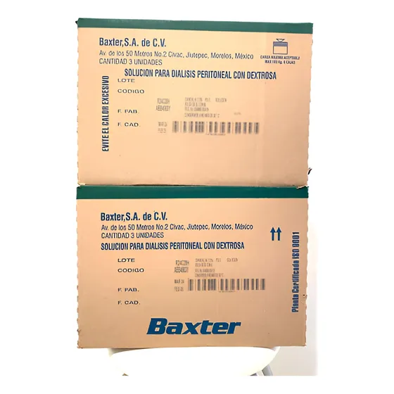 Bolsa Para Dialisis Peritoneal 2.5% Verde