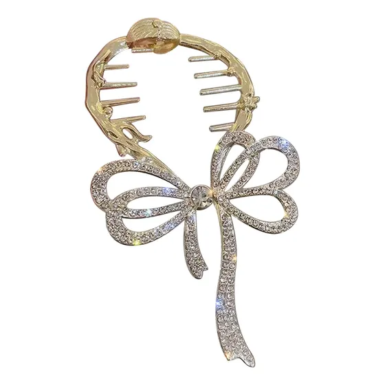 Pinza Para El Pelo Con Borlas En Forma De Orquídea, Accesori