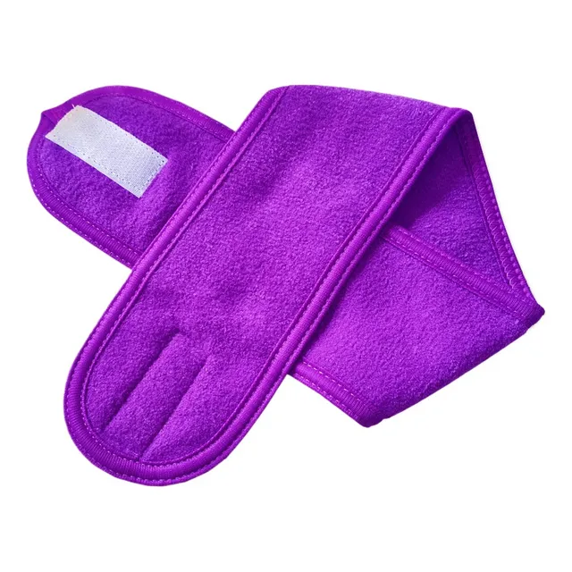 Diadema Spa Balaca Gym Ajustable Microfibra Maquillaje