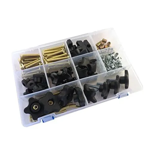 Kit De Hardware De Pistas T Sujetar Piezas, 5/16 18 Hil...