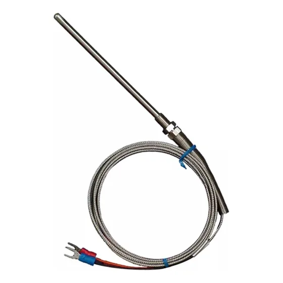 Termocupla Tipo K 2m Sonda 100mm 0-400c Sensor Temperatura