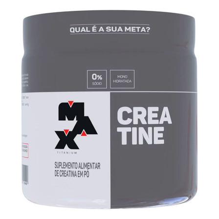 Suplemento Academia Creatina Max Titanium Em Pó Pote 150g Creatina Sem Sabor Suplemento Academia Creatina Max Titanium Em Pó Pote 150g Creatina Sem Sabor